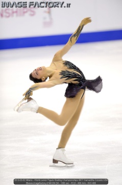 2013-03-02 Milano - World Junior Figure Skating Championships 9477 Samantha Cesario USA